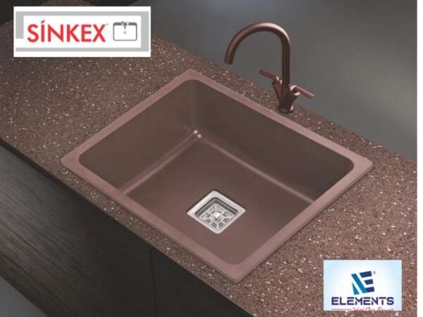 Quartz Single Bowl With Kitchen Sink ( 24x 18 inches)