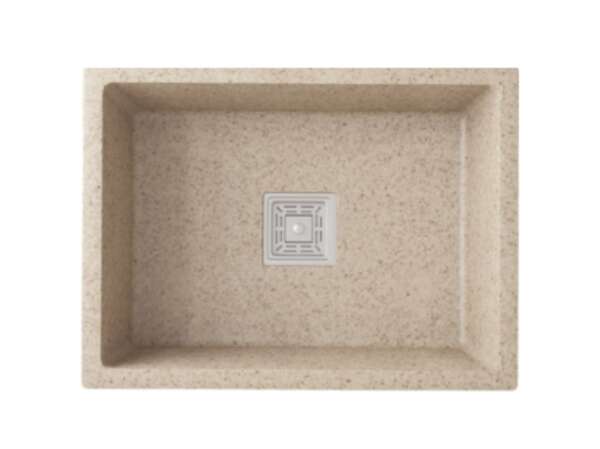 Quartz Single Bowl Kitchen Sink  ( 21 x 18 inches)