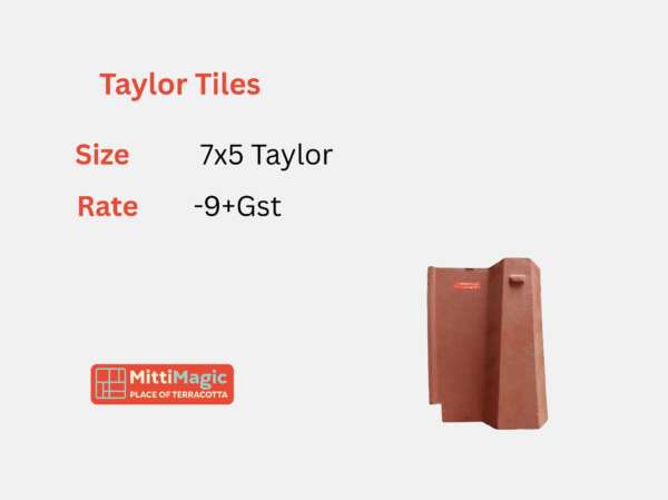 Taylor 7x5 inches