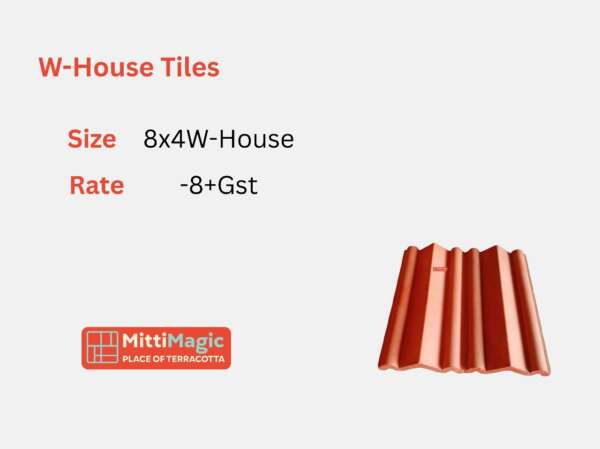 w-house  8x4 inches