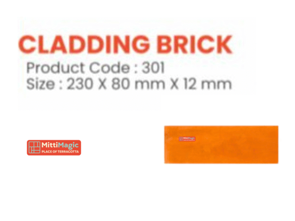 Cladding Brick  230x80mmx12mm